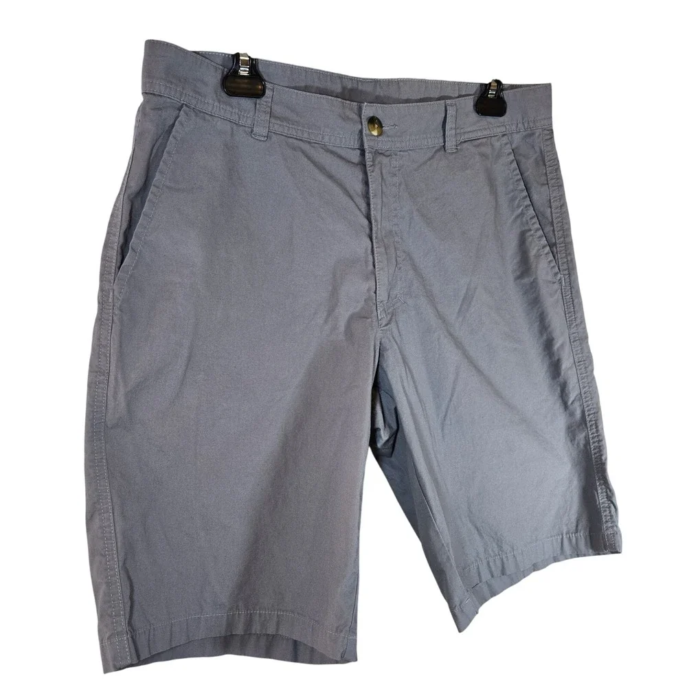 Columbia Sportswear Men's Gray Chino Golf Shorts Size‎ 32W 10